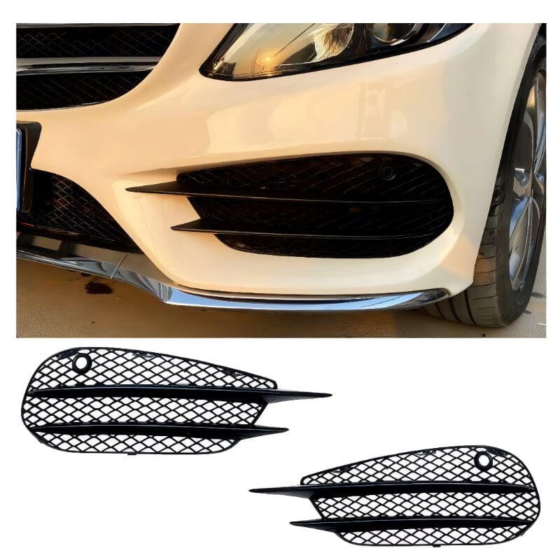 NSW Gitter Finnen für Mercedes Benz W205 C-KLASSE MIT AMG AUSSTATTUNG (VORFACELIFT) RSHOP